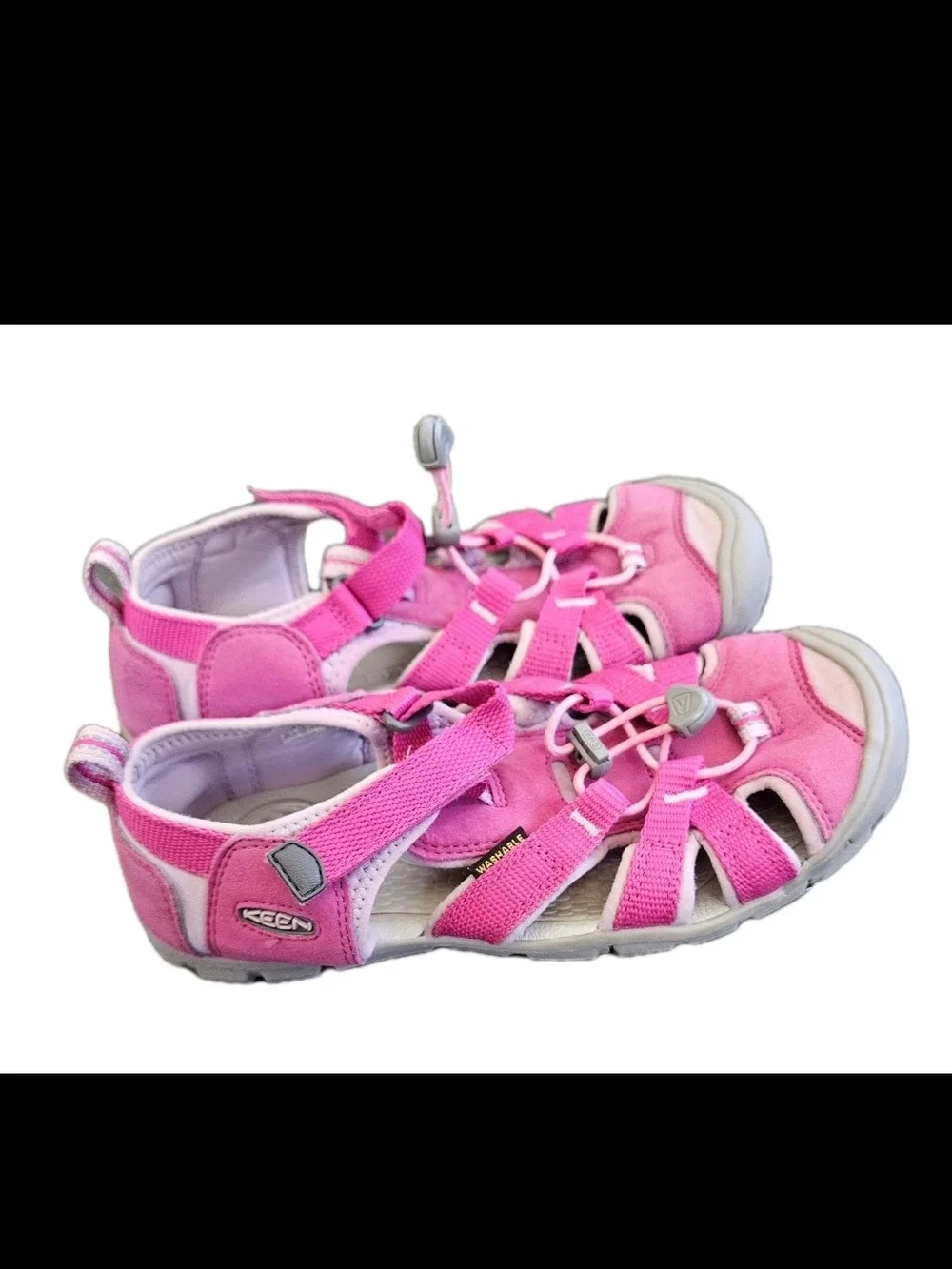 Keen Seacamp II CNX Youth Size 5 Pink Hybrid Water Hiking Ourdoor Sandles Arch